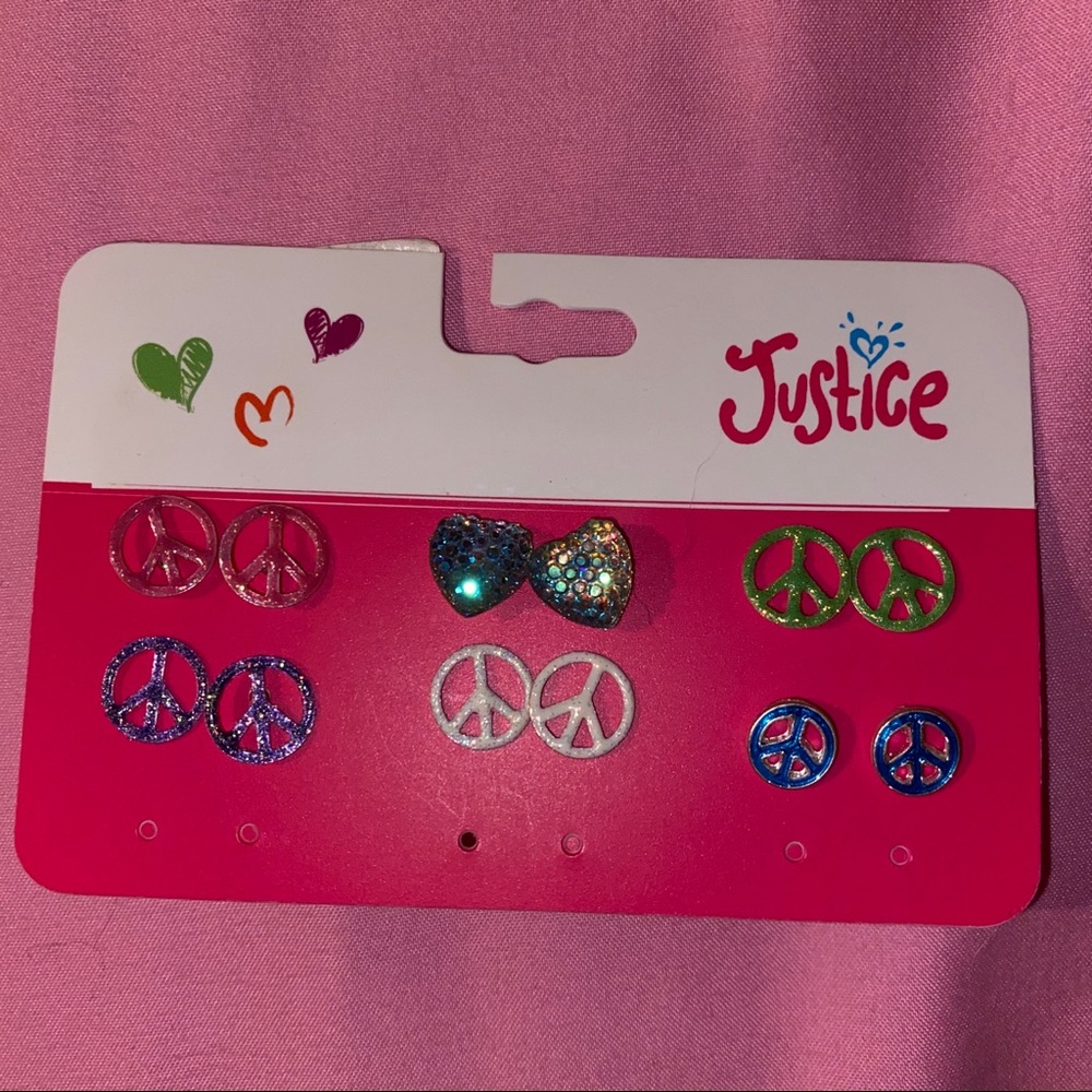NEW Justice Earrings